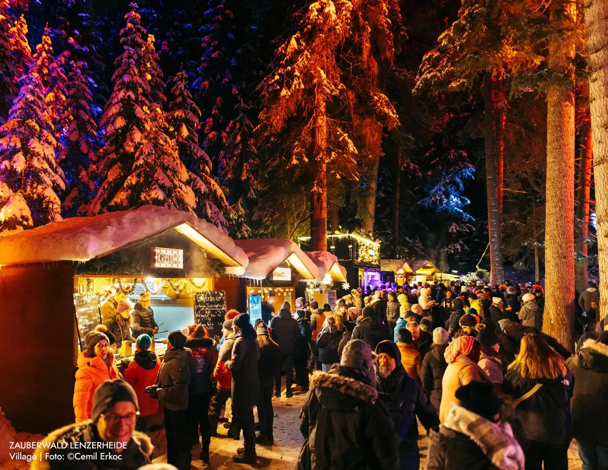Zauberwald Lenzerheide – Übernachten im Dorf